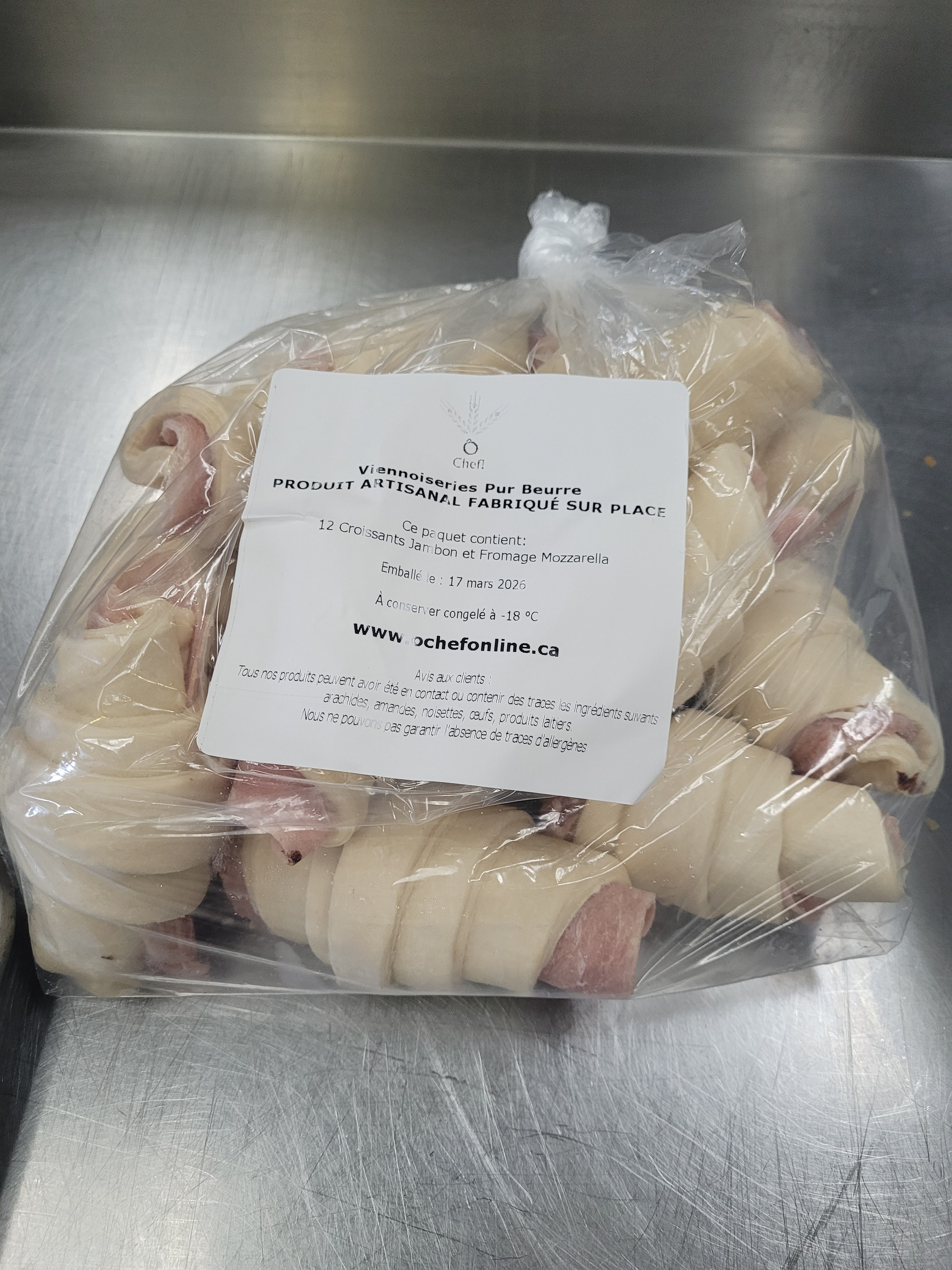 Croissant Jambon Fromage — vue 2
